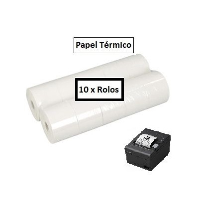 PACK C/ 10 x ROLOS TÉRMICO 80x70x11
