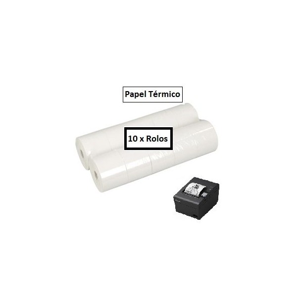 PACK C/ 10 x ROLOS TÉRMICO 80x70x11