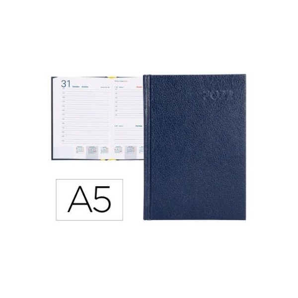 AGENDA DIARIA 2022 CORFU A5 15x21cm AZUL