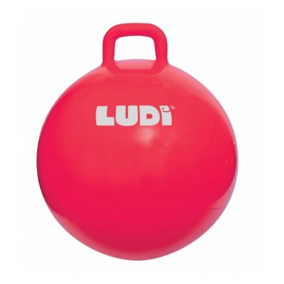 BOLA SALTITONA ANTI DERRAPANTE XXL C/ PEGA VERMELHO