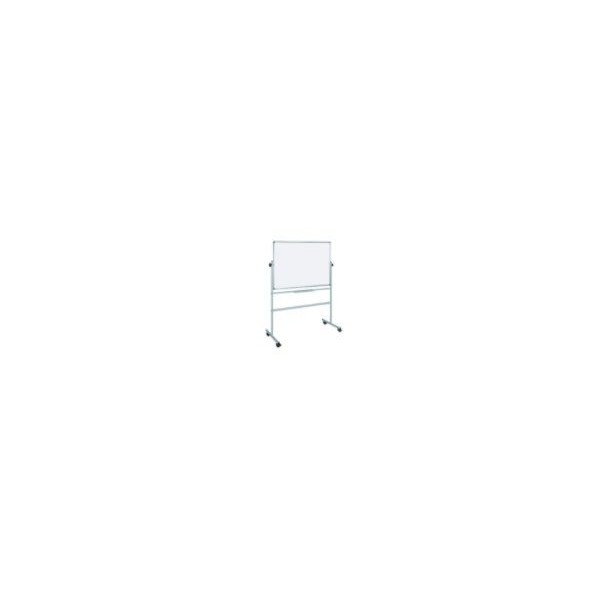 QUADRO BRANCO 150X120cm DUPLA FACE CERAMICA MAGNETICO + SUPORTE C/RODAS