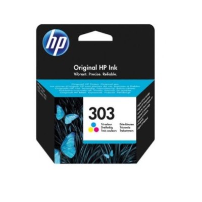 TINTEIRO HP 303 TRICOLOR ORIGINAL