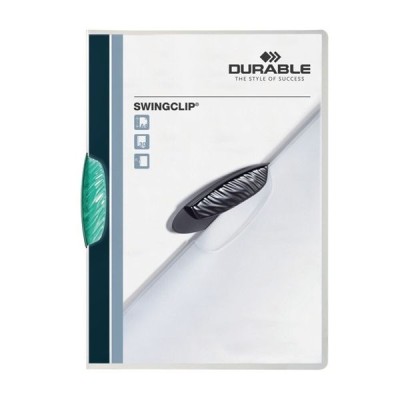CLASSIFICADOR 5* SWINGCLIP 30 FLS A4 VERDE