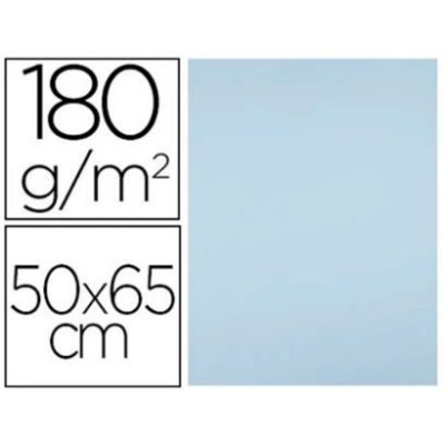 CARTOLINA 50x65cm 180/185gr. AZUL CLARO