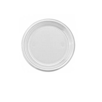 PRATO PLASTICO SOBREMESA 170mm (PACK_50) BRANCO