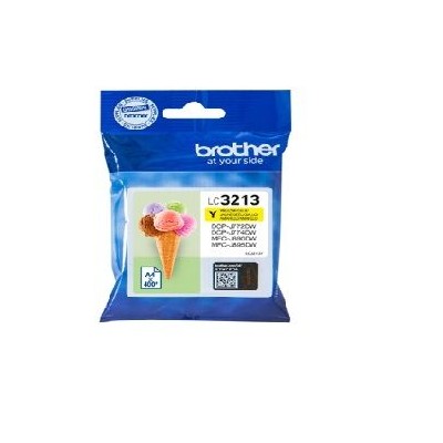 TINTEIRO BROTHER LC3213 AMARELO (400p) ORIGINAL