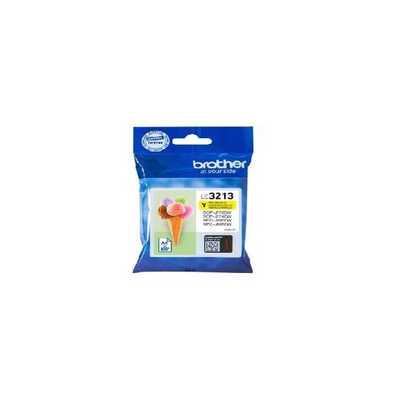 TINTEIRO BROTHER LC3213 AMARELO (400p) ORIGINAL