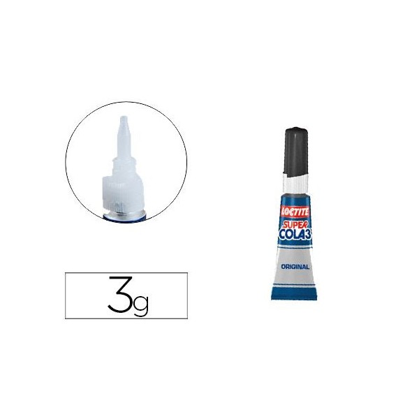 BLISTER SUPER COLA LOCTITE ORIGINAL 3gr.