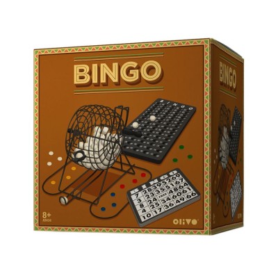 JOGO OLIVO 649 BINGO COM BOLAS E CARTOES