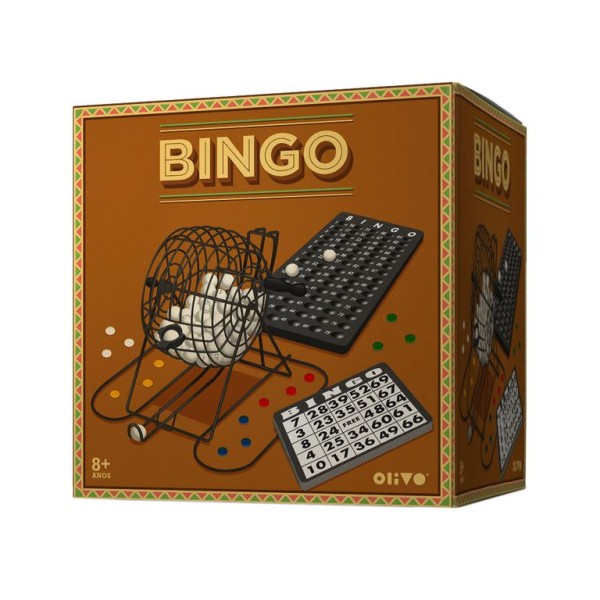 JOGO OLIVO 649 BINGO COM BOLAS E CARTOES