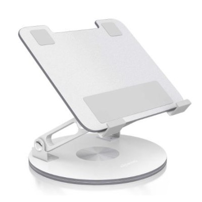 SUPORTE MESA GIRATORIO AISENS P/ PORTATIL /  TABLET ECRA  7-13" - PRATA