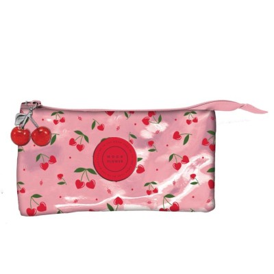 ESTOJO ESCOLAR TRIPLO AMBAR MOONFLOWER TEEN CHERRY BLOSSOM 2025