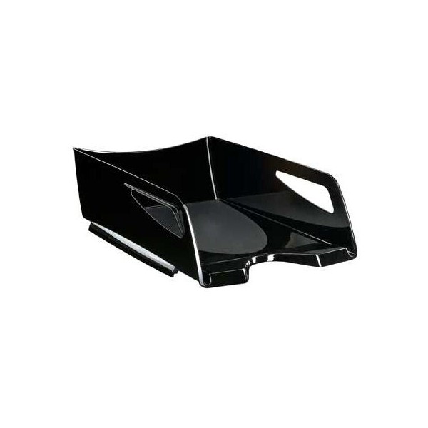 TABULEIRO PLASTICO PORTA DOCUMENTOS "JUMBO" CEP 386x270x115mm OPACO PRETO