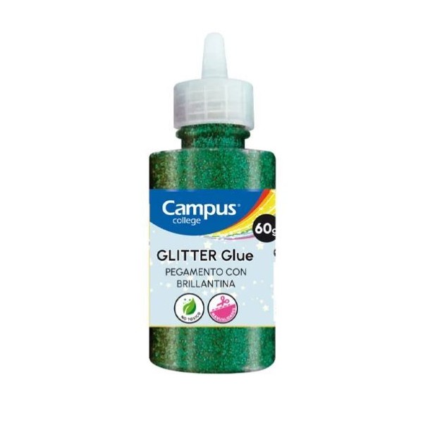 CAIXA C/ 6 COLAS PURPURINA 60gr. VERDE METALICO