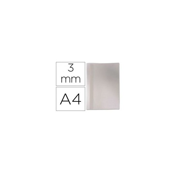 CAPA ENCADERNAÇAO TERMICA IBICOVER GBC 3mm BRANCO 100unid.