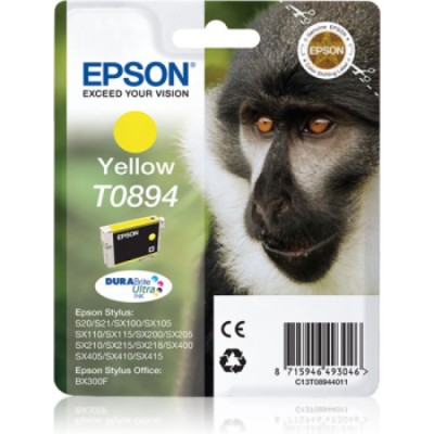 TINTEIRO EPSON T0894 AMARELO ORIGINAL