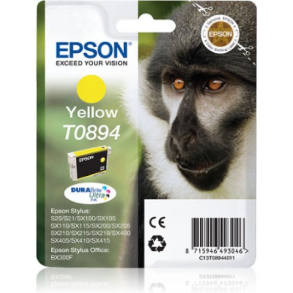 TINTEIRO EPSON T0894 AMARELO ORIGINAL