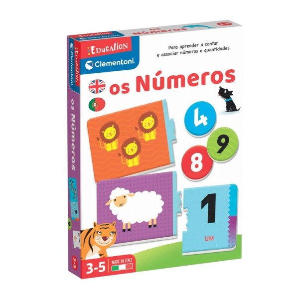 JOGO CLEMENTONI EDUCATION OS NUMEROS