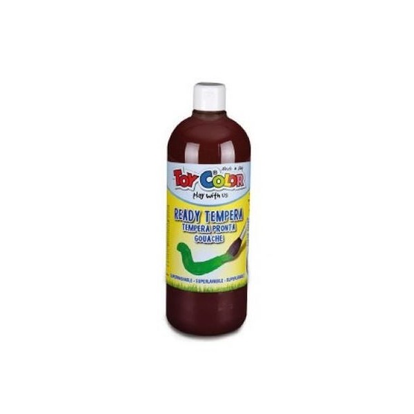 GUACHE LIQUIDO PRONTO TOY COLOR 1LT CASTANHO