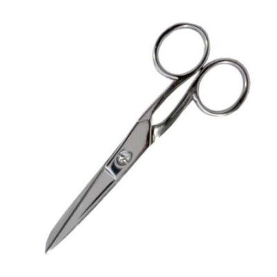 TESOURA COSTURA CORPO METALICO INOX 15.5CM 