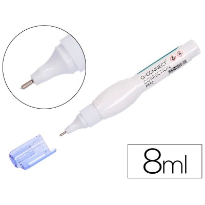 CORRECTOR CANETA Q-CONECT PONTA METAL