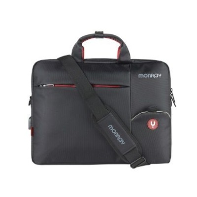 MALA PARA PORTATIL NOTEBOOK 15.6" NGS HANGAR C/ PORTA USB EXTERIOR -  PRETO