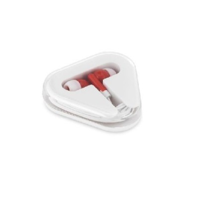 "BD" AURICULARES C/ CABO DE 1.25MT VERMELHO