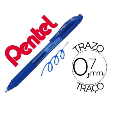 ESFEROGRAFICA ROLLER PENTEL ENERGEL BL107 0.7mm AZUL