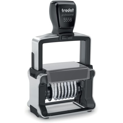 NUMERADOR  TRODAT 5558 METALICO 8 RODAS
