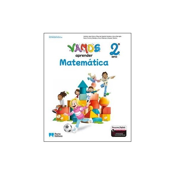 Livro VAMOS aprender Matemática - 2.º Ano Manual 2025