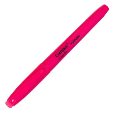 MARCADOR FLUORESCENTE CAMPUS PLUS UNIVERSITY "FINO" ROSA