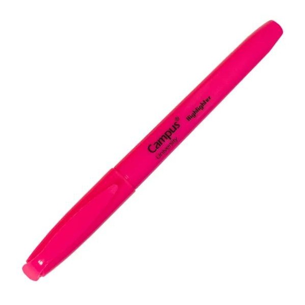 MARCADOR FLUORESCENTE CAMPUS PLUS UNIVERSITY "FINO" ROSA