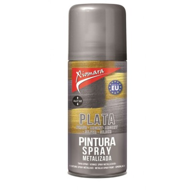 TINTA SPRAY ACRILICO 150ML PRATA