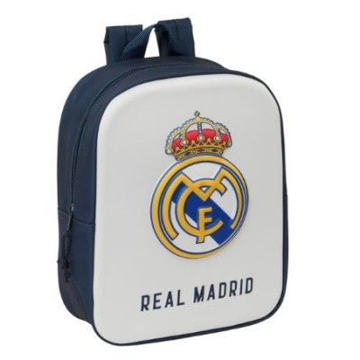 MOCHILA REAL MADRID 3D 22x27x10 cm
