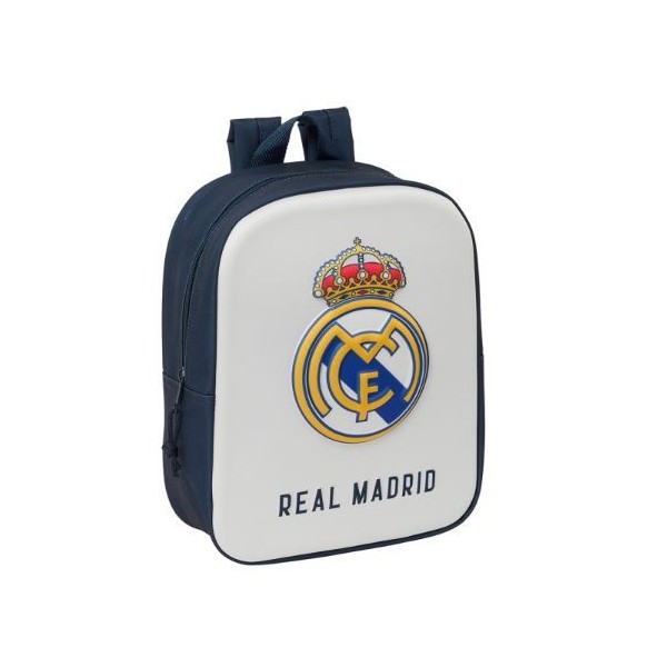 MOCHILA REAL MADRID 3D 22x27x10 cm