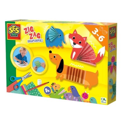 ORIGAMI ZIG ZAG ANIMAIS SES I LEARN