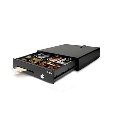 GAVETA DINHEIRO HORIZONTAL SAFESCAN 3N/8M LD-3336 PRETA