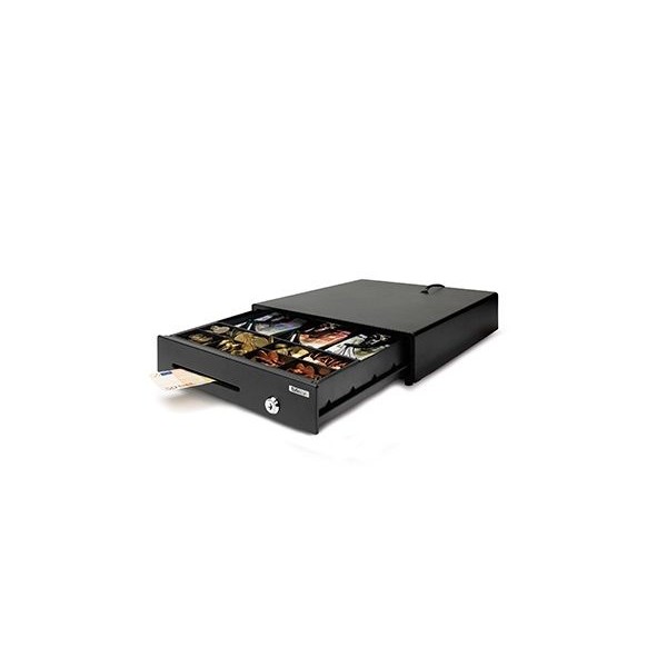 GAVETA DINHEIRO HORIZONTAL SAFESCAN 3N/8M LD-3336 PRETA