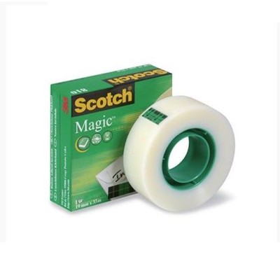 ROLO FITA COLA SCOTCH "810" 19MMx33MT MAGIC INVISIVEL