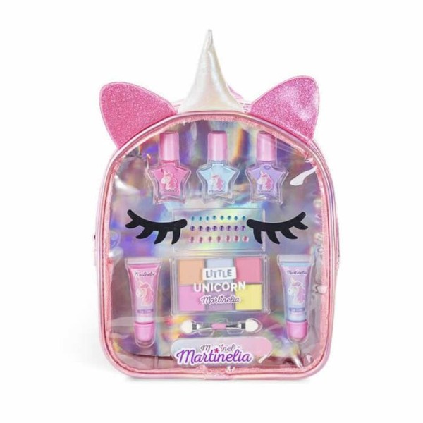 MOCHILA C/ CONJUNTO MAQUILHAGEM MARTINELIA LITTLE UNICORN