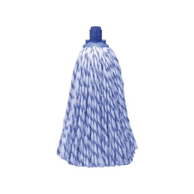 ESFREGONA VILEDA PRO MICROCOTT 31CM AZUL E BRANCA (SEM CABO)