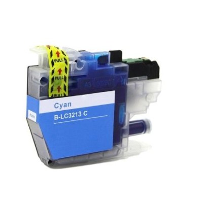 TINTEIRO COMPATIVEL C/ BROTHER LC3213 CYAN