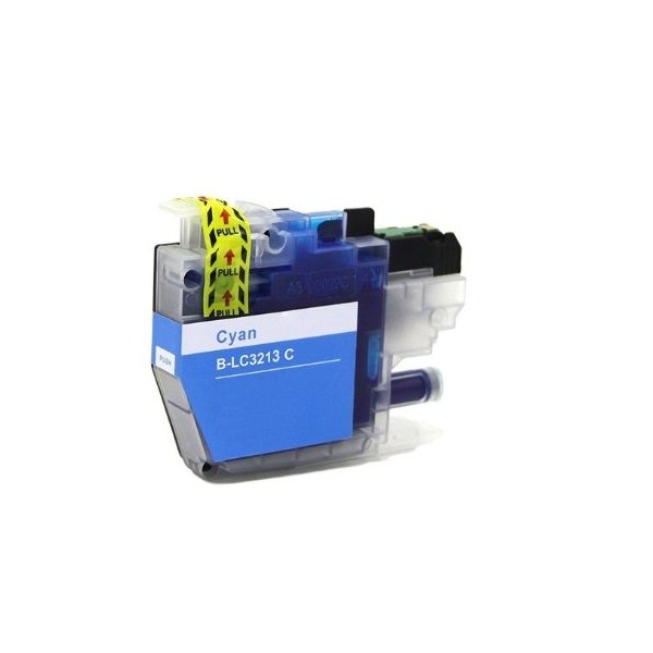 TINTEIRO COMPATIVEL C/ BROTHER LC3213 CYAN