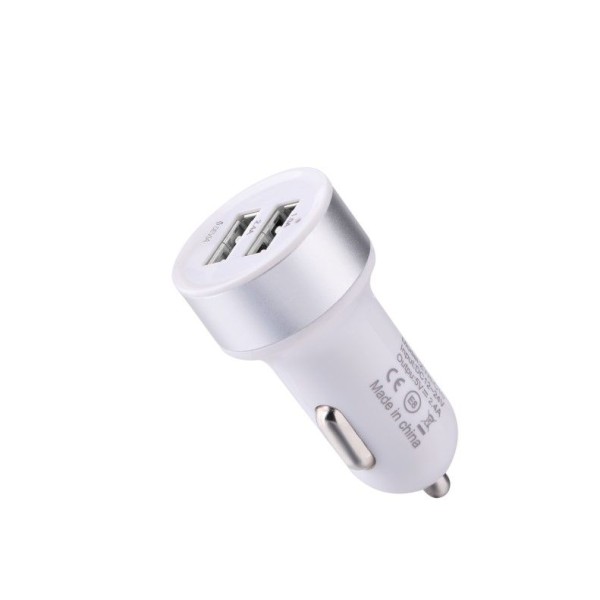 CARREGADOR DE ISQUEIRO AUTO 2xUSB DEVIA P/ APPLE IOS 10+