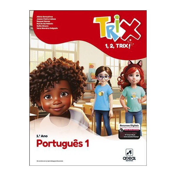 Livro TRIX - Português - 1.º Ano Manual 2025