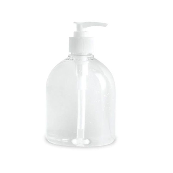 ALCOOL GEL ANTISSETICO PARA MAOS C/ DOSEADOR  BICO DE PATO 500ml