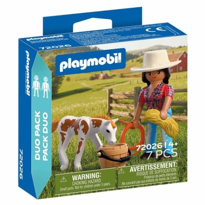 PLAYMOBIL DUOPACK CAVALEIRO COM CAVALO 