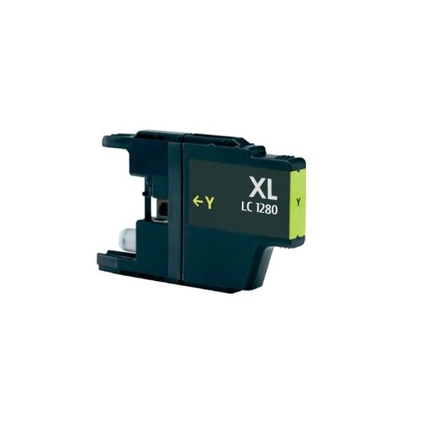 TINTEIRO COMPATIVEL C/ BROTHER LC1280 AMARELO