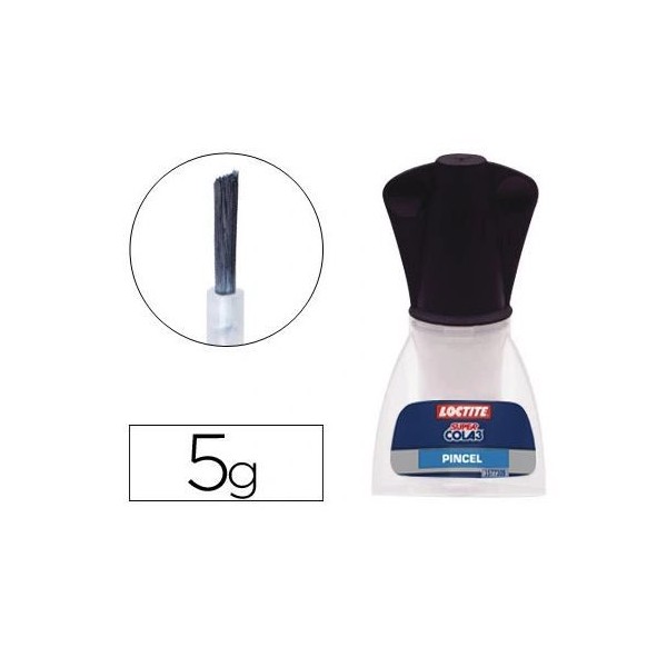BLISTER SUPER COLA LOCTITE C/ APLICADOR DE PINCEL 5gr.