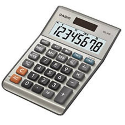 CALCULADORA SECRETARIA CASIO MS80B 8 DIG